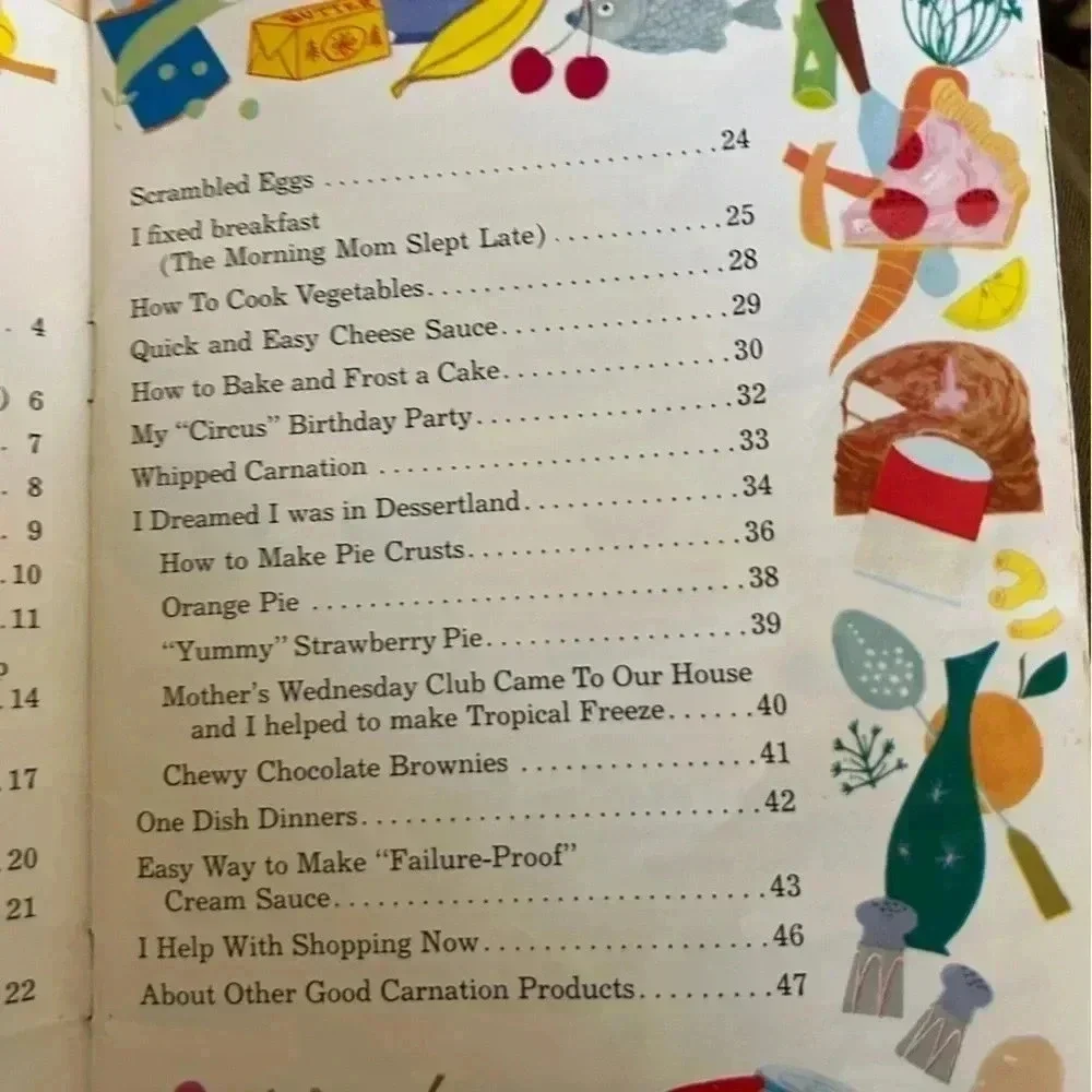Collection of vintage cookbooks for kids, teens, and parents! From the 60s-70s